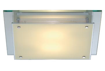 155190 Glassa Square TCD Surface Ceiling Lights