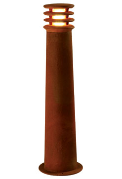229021 Rusty 70 Outdoor Bollard Lights