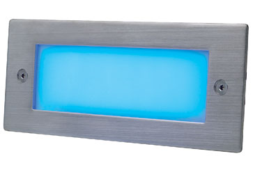 230237 Brick LED 16 Stainless Steel Outdoor Wall Lights